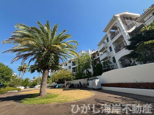 パシフィックガーデン茅ヶ崎A棟の庭|現地外観