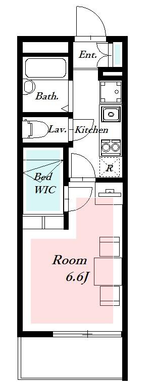 レオパレスプレシャスＳＲＫの間取り