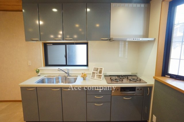 【キッチン】 | 生野区巽中2丁目 | 【システムキッチン☆3口ガスコンロ☆】