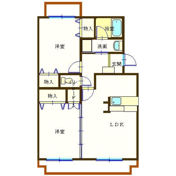 アムール高田の間取り