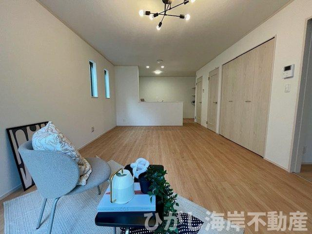 平塚市龍城ケ丘　新築戸建　全4棟　のダイニング|17.3帖　LDK