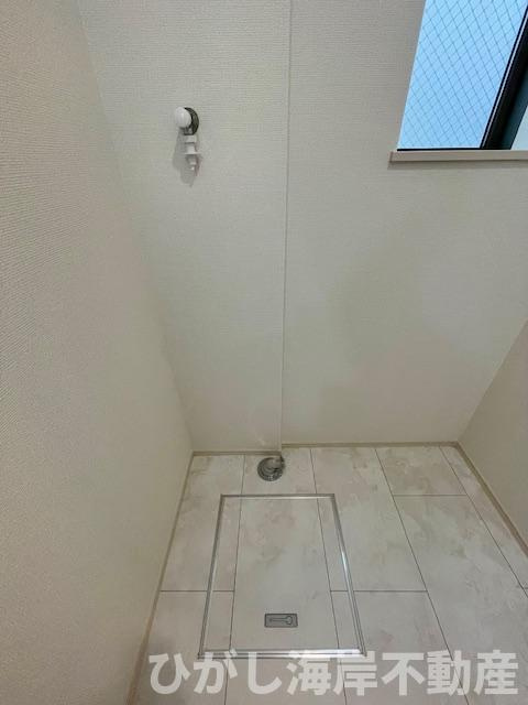 平塚市龍城ケ丘　新築戸建　全4棟　のランドリースペース|洗濯機置場