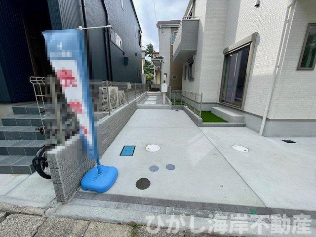 平塚市龍城ケ丘　新築戸建　全4棟　の駐車場|駐車スペース