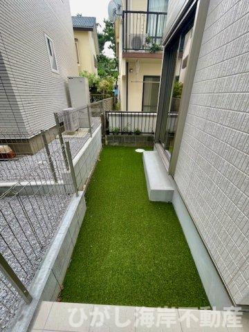 平塚市龍城ケ丘　新築戸建　全4棟　の庭|お庭