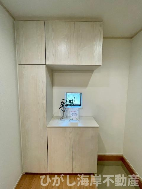 平塚市龍城ケ丘　新築戸建　全4棟　の設備|シューズボックス