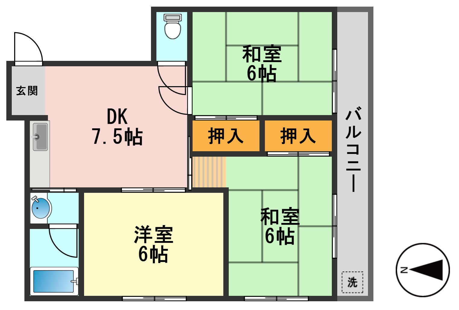 ハイツサンパレスB