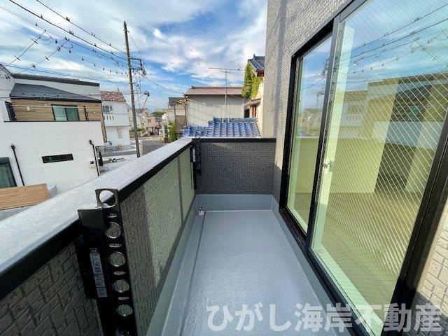 平塚市幸町　新築戸建のバルコニー|バルコニー
