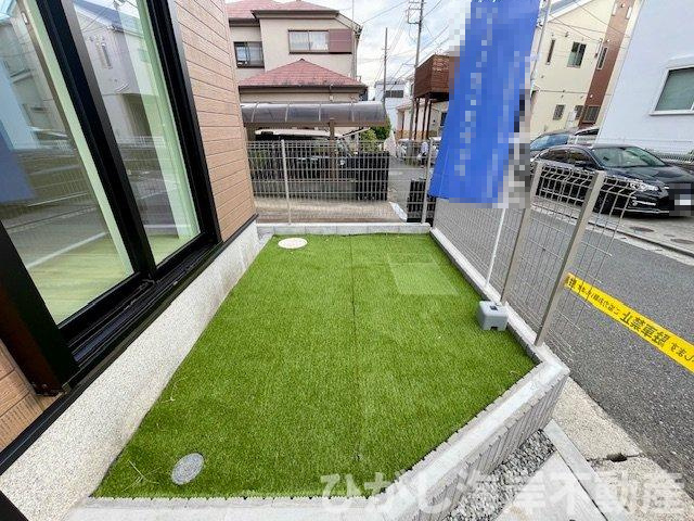平塚市幸町　新築戸建の庭|お庭