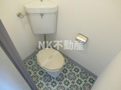 【トイレ】 | エイシン長栄寺ビル（河内永和賃貸） | シンプルで使いやすいトイレです
