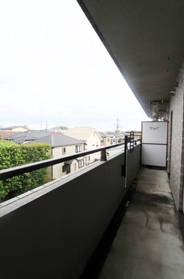 オリオンスクエアのバルコニー