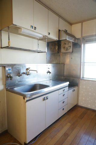 横尾１団地68号棟のキッチン