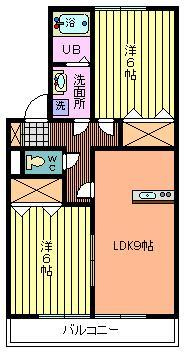 ジェネシスＫの間取り