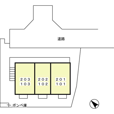 【区画図】 | セジュールモナリエ