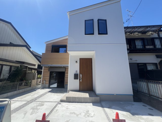 趣味やお仕事専用の部屋？がある男のロマン【大和市上和田】新築戸建の外観|外観は落ち着いています