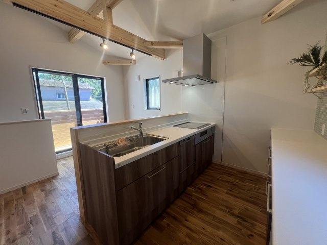 趣味やお仕事専用の部屋？がある男のロマン【大和市上和田】新築戸建のキッチン|キッチンです