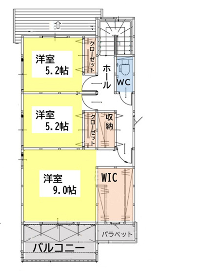 【間取り】 | デザイナーズ下富野3丁目新築戸建1期 | 「新築専門店」の当社なら、仲介の手数料0円で案内可能です♪お部屋探しはまずは当社から始めましょう♪