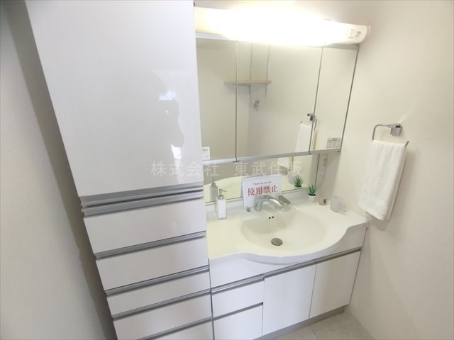 【独立洗面台】 | ザ・ステイツ志木アーバンヒルズ | 独立洗面台で身支度をすべて済ませてしまいましょう