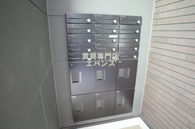 【その他共用部分】 | クオーレ田喜野井 | 集合ポスト、宅配ボックスです
