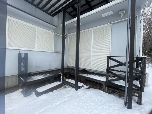 大津市南小松中古戸建のその他|ウッドデッキ