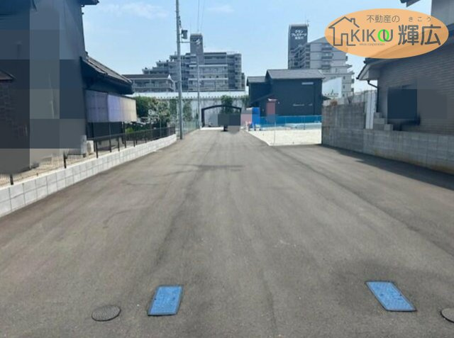 加古川市加古川町西河原（全4）土地1号地の前面道路含む現地写真