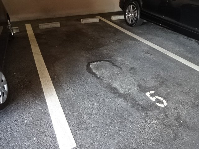 フレイグランス田寺の駐車場