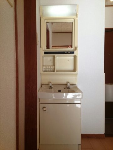 シティハイツ峰の洗面所