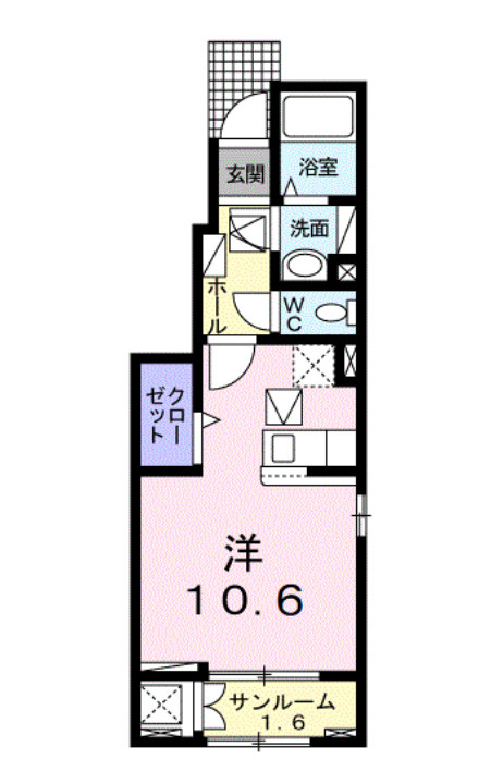エスタシオンの間取り