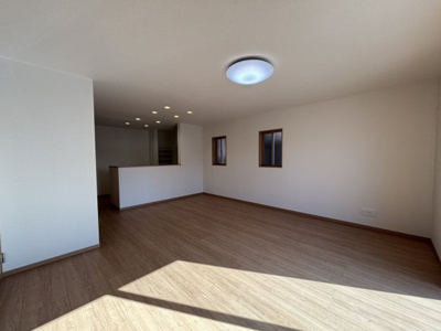 【居間・リビング】 | 【3号棟　主寝室イメージパース】
※画像は設計図面を基に作成したイメージです。