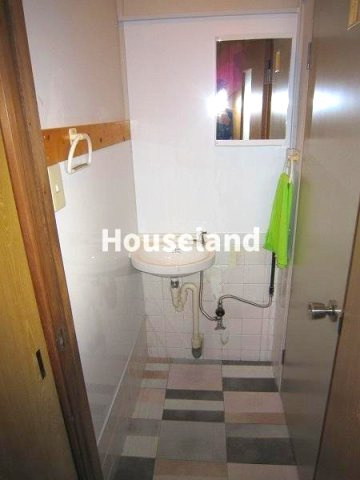 有本戸建の洗面所