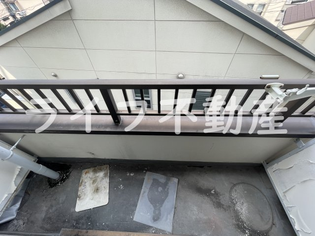 ベルハイム友井のバルコニー|陽当たり良好なバルコニーです