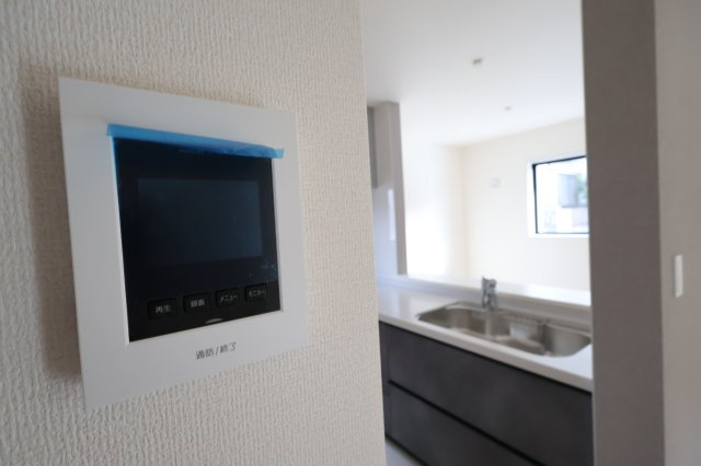 《仲介手数料無料》蓮田市椿山４丁目17-9(全1戸)新築一戸建てリーブルガーデンのセキュリティ|撮影日 2025年9月18日 15:40 晴れ