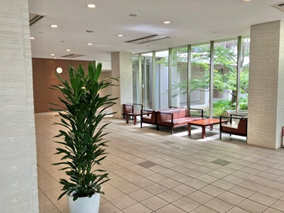 【ロビー】 | パークシティさいたま北ガーデンレジデンス | 清潔なロビーです