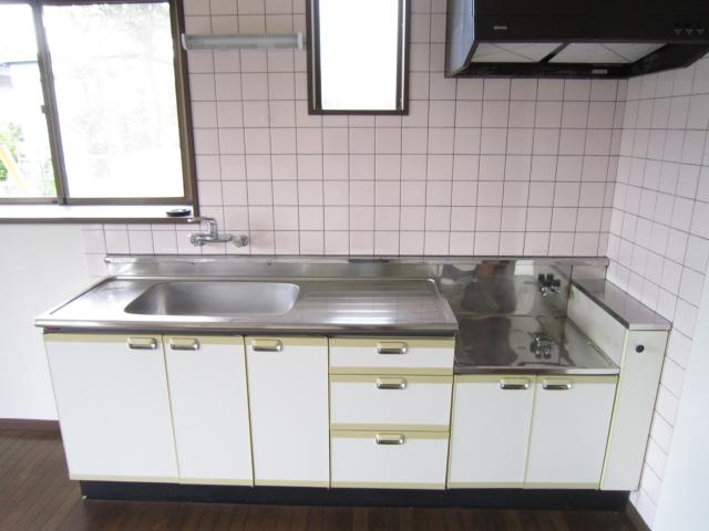 用田テラスＣ棟のキッチン