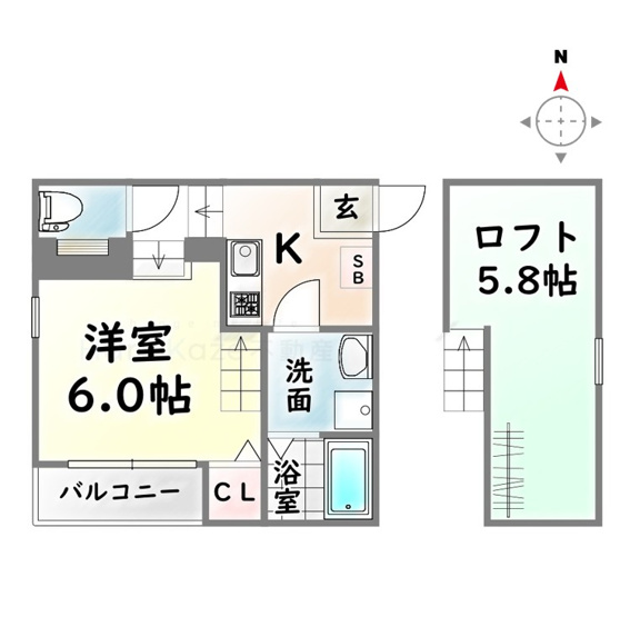 【間取り】 | ハーモニーテラス鳥栖【名古屋市賃貸・オートロック】