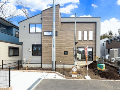 【完成予想図】 | ◆北野川新築戸建て◆ | ◆一戸建てを中心とした街並みが整然と続き、周辺は高い建物が建っていないので、緑の多い閑静な趣を感じる環境です。街並みや周辺環境も重要なポイントです！！