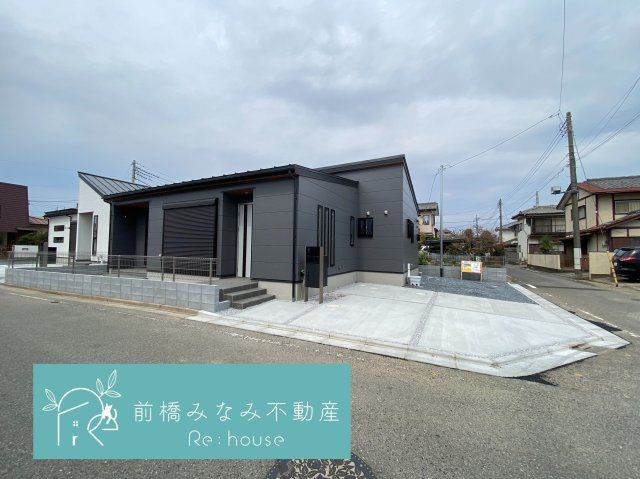 前橋市下細井町１期　２号棟(全２棟)　新築建売分譲の外観|外観もきれいです