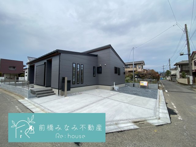 前橋市下細井町１期　２号棟(全２棟)　新築建売分譲の外観|落ち着いた雰囲気の外観です