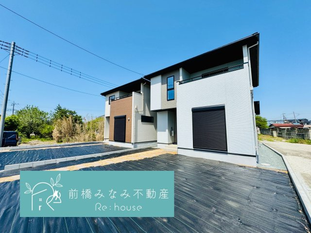 前橋市駒形町28期 　２号棟(全２棟)　ずっとプラス　新築建売分譲の外観|落ち着いた雰囲気の外観です