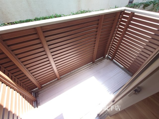 ユーフラット天王台のバルコニー