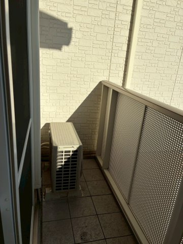 パティオフローラC棟のバルコニー