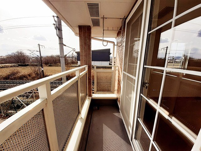 アパルトマン・エムのバルコニー