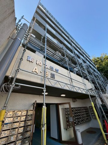 東和プラザB館の外観パース|改装中