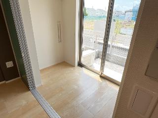 仮）朝倉町アパート新築工事の玄関|玄関（イメージ）