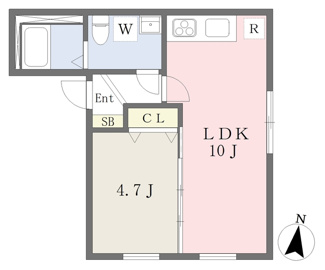 ★家具の配置がしやすい１LDK★