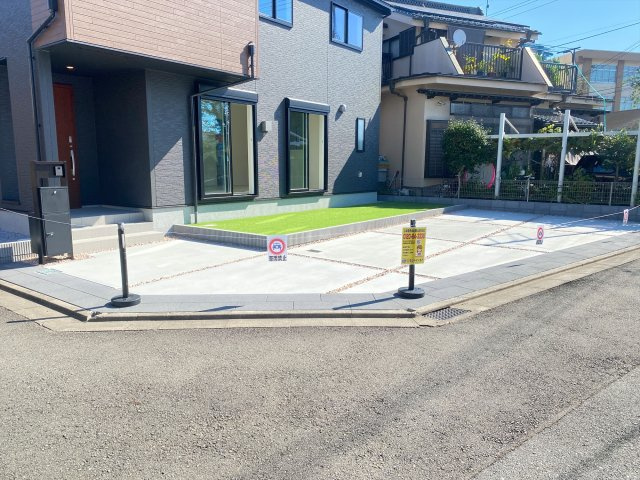 祝：成約済み　八王子市　大楽寺町　新築戸建て　２４−２期の駐車場|～仲介手数料無料☆八王子ひなた不動産～八王子市大楽寺町　新築戸建て