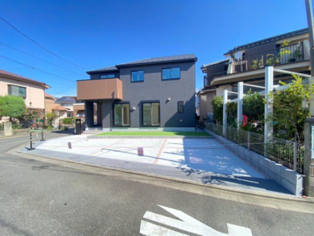 祝：成約済み　八王子市　大楽寺町　新築戸建て　２４−２期の外観|～仲介手数料無料☆八王子ひなた不動産～八王子市大楽寺町　新築戸建て