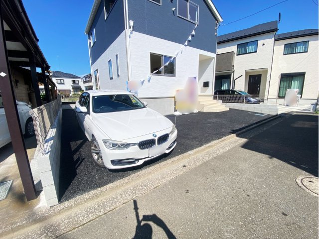 祝：成約済み　八王子市　川口町　新築戸建て　８９期の駐車場|～仲介手数料無料☆八王子ひなた不動産～八王子市川口町　新築戸建て