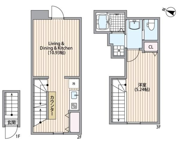 【間取り】 | マーレ弦巻