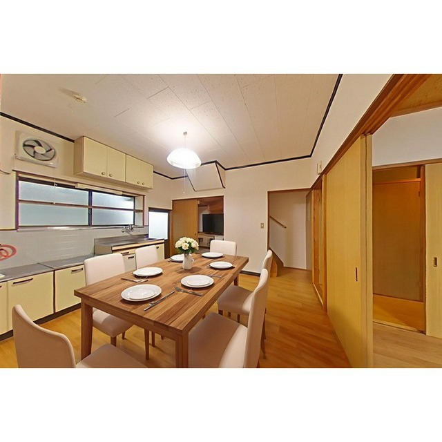 柳津町南塚貸家のキッチン|CGイメージ　家具はつきません