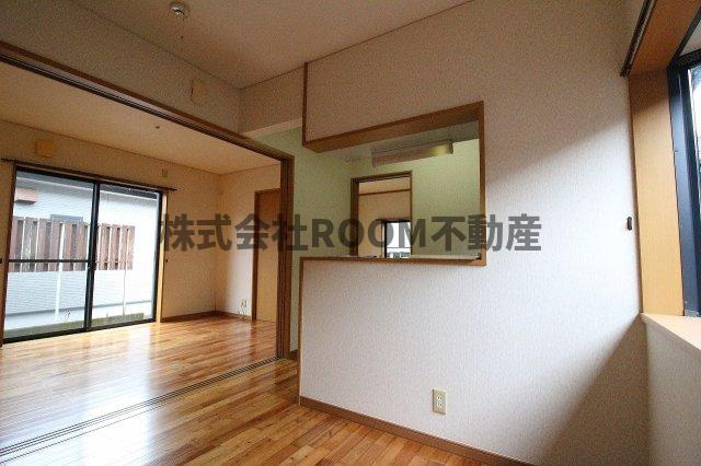 山角貸家の居間・リビング|居間です